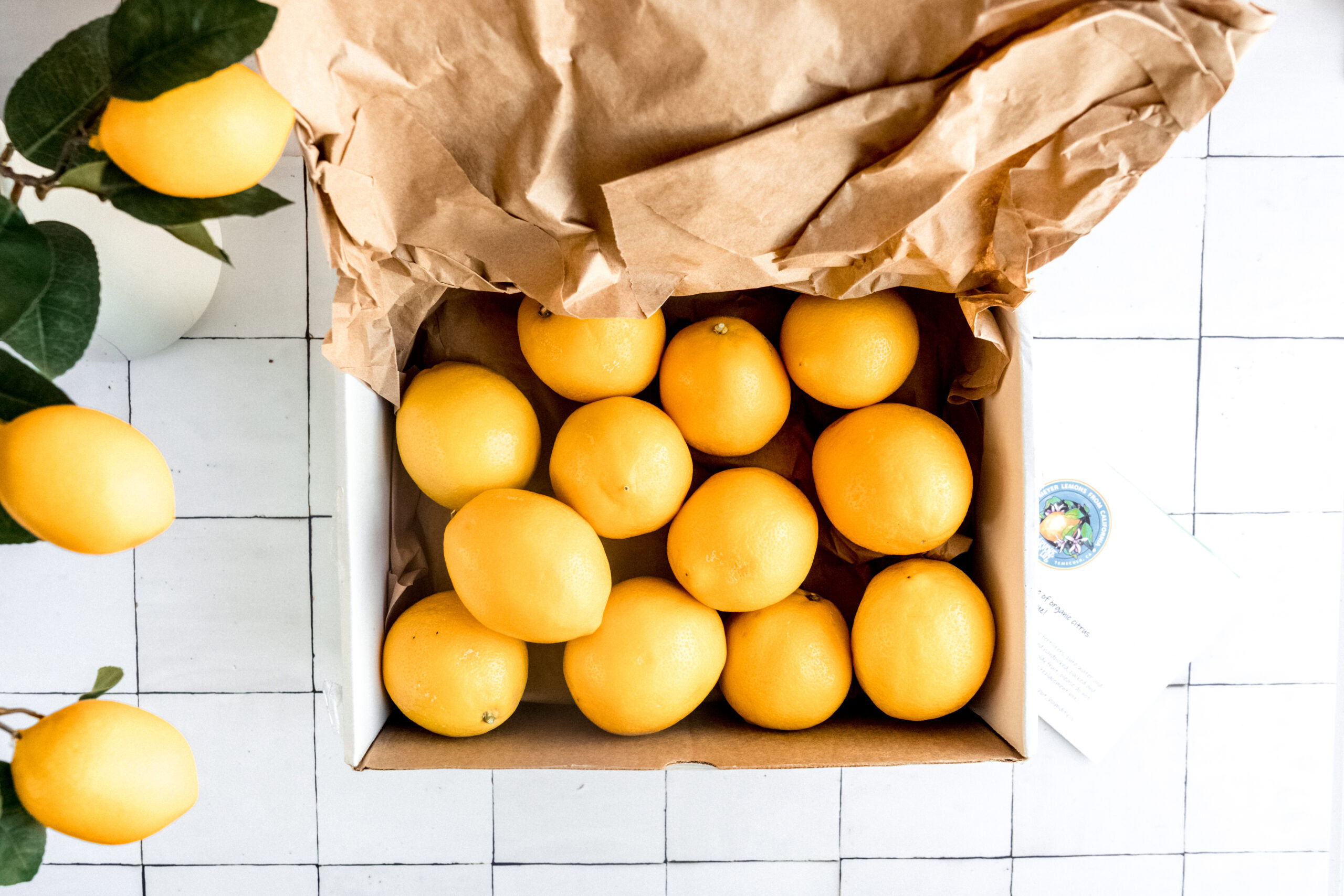 California Organic Meyer Lemons