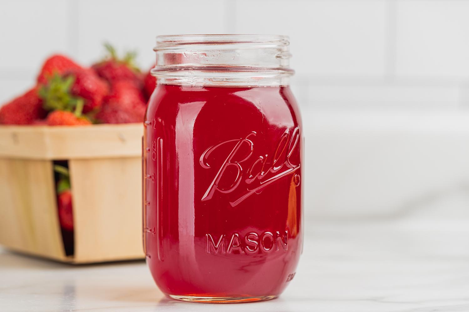 Strawberry Syrup - Tree-Ripe Fruit Co.