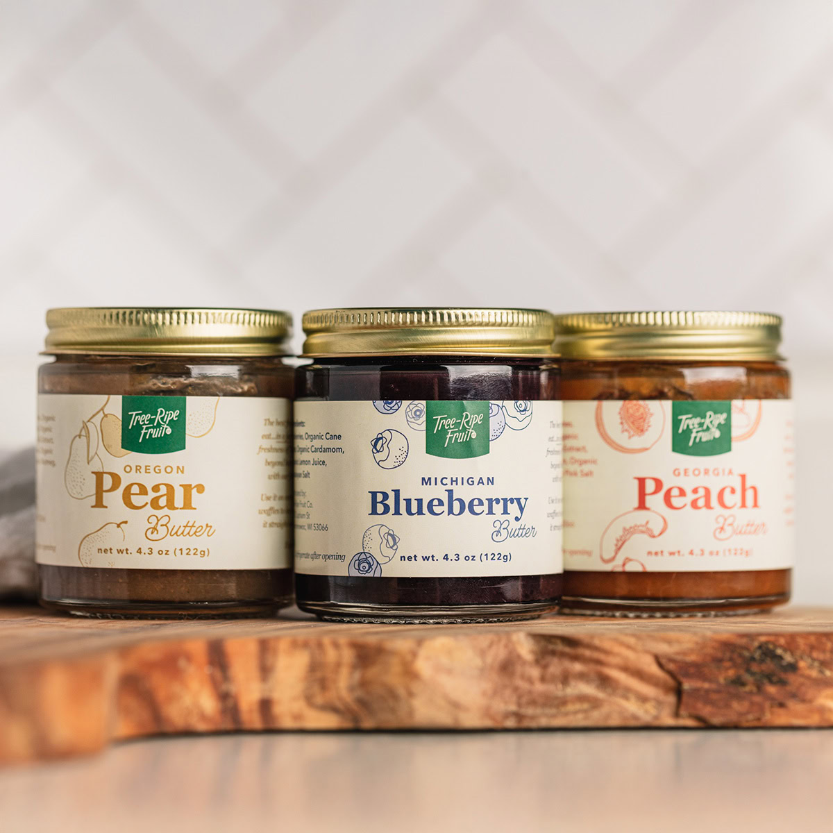 Tree-Ripe Fruit Butters (4-Pack)